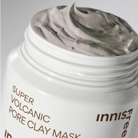 Innisfree Super Volcanic Pore Clay Mask 100ml (+Free Gift)