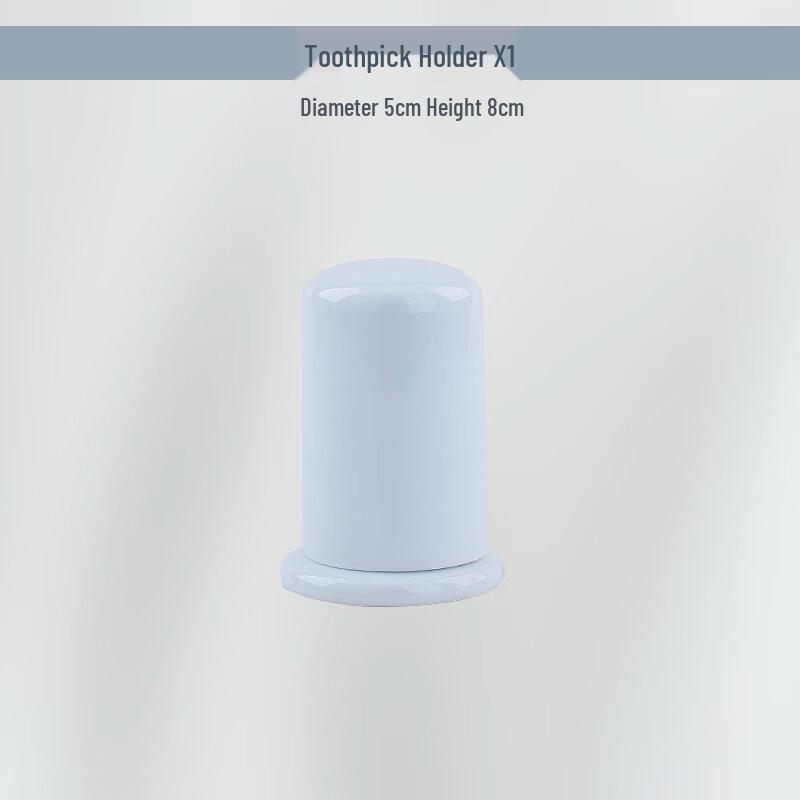 Jingdezhen Celadon Underglaze Ceramic Toothpick Holder