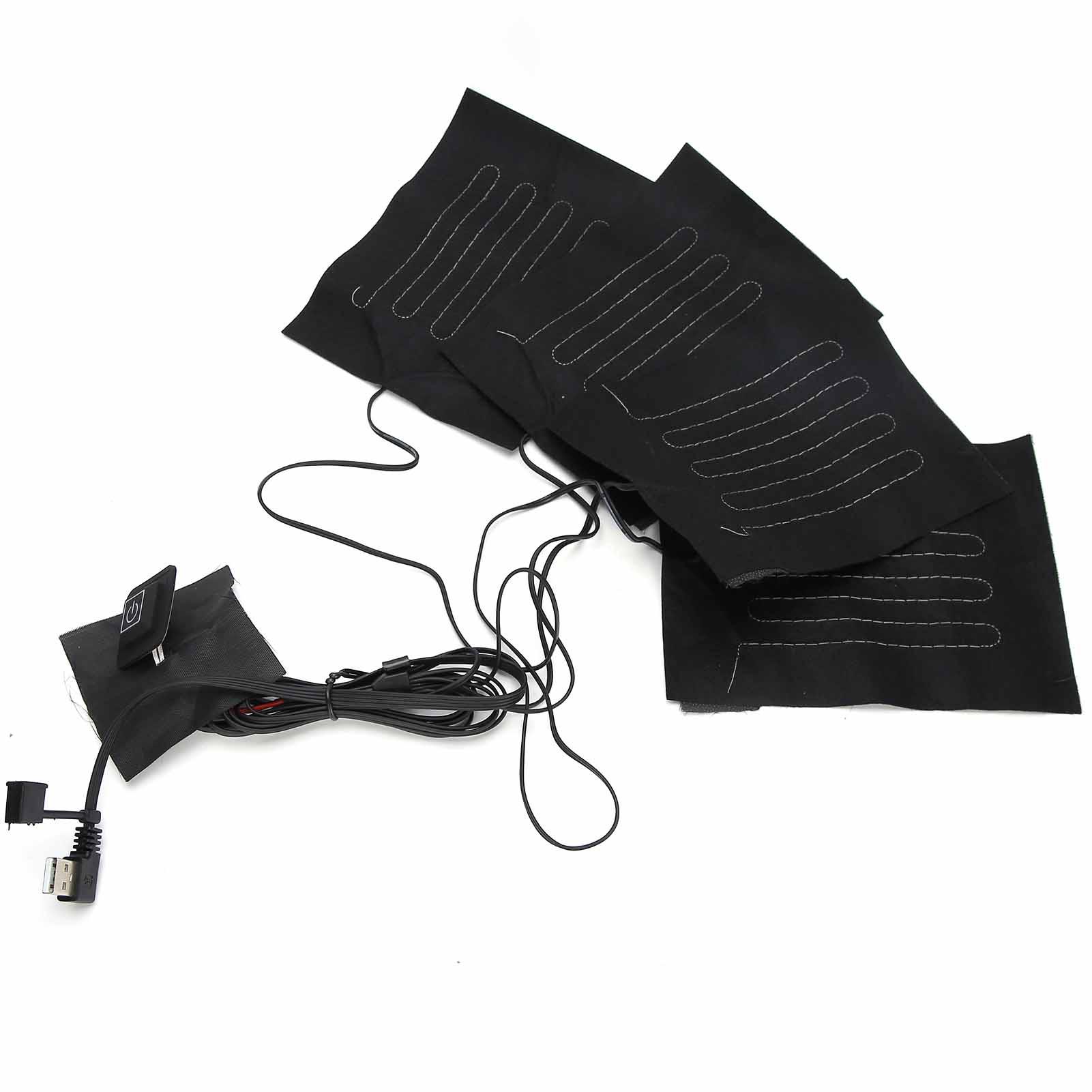 

USB электрические грелки тканевые с подогревом одежда с подогревом жилет куртка колодки нагреватель лист