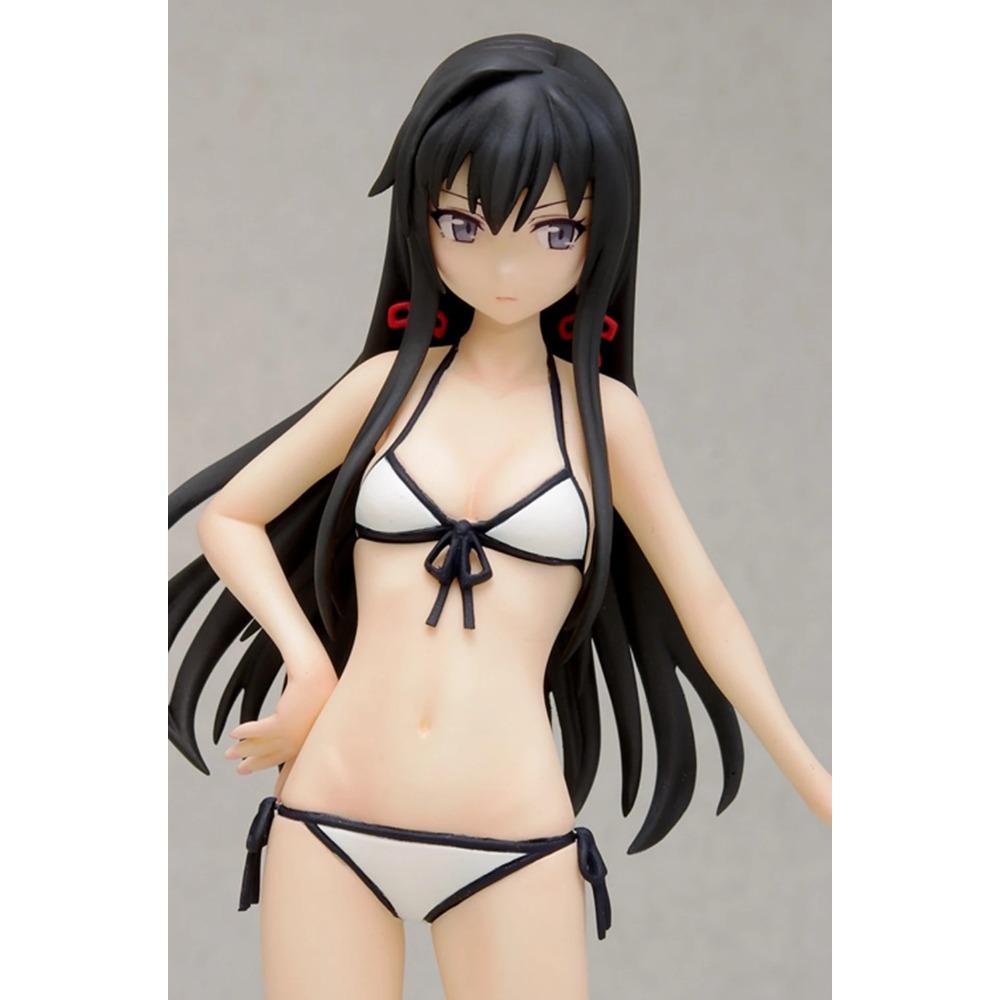 17CM Anime Yukinoshita Yukino Figure Yahari Ore no Seishun Love Comedy wa Machigatteiru Beach Queens 1/10 Swimsuit ver Doll Toys