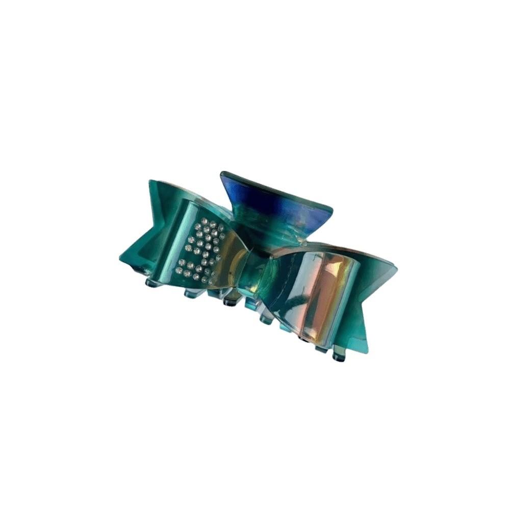 Korean Style Acetate Shark Clip Elegant Small Hair Clip Sweet Bowknot Hair Claw  Girls