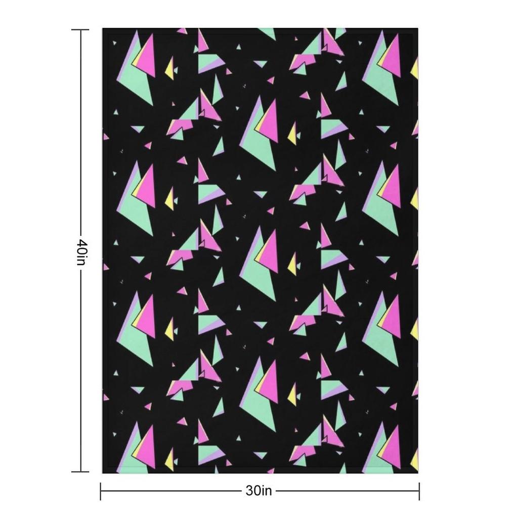 Promare Triangle Fire Aesthetic Throw Blanket Soft Big Blankets For Bed Bed For Baby Blankets