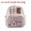 Goods Backpack Contrasting With Large Capacity And Adjustable Shoulder Straps