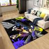 Splatoon,PC Game Gamer Cartoon Area Rug,Carpet Rug for Living Room Bedroom Sofa Doormat Decoration, Kids Play Non-slip Floor Mat