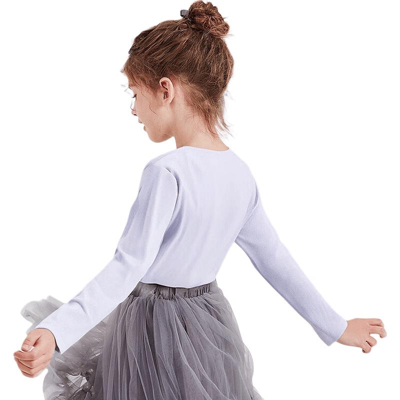 Dese Girls' Fall 2025 Faux Two-Piece Long Sleeve T-Shirt