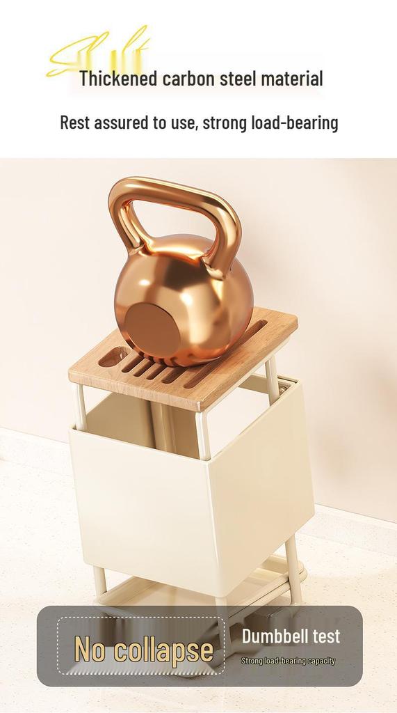 Anti-Mold Multifunctional Knife Holder and Kitchen Countertop Storage Rack