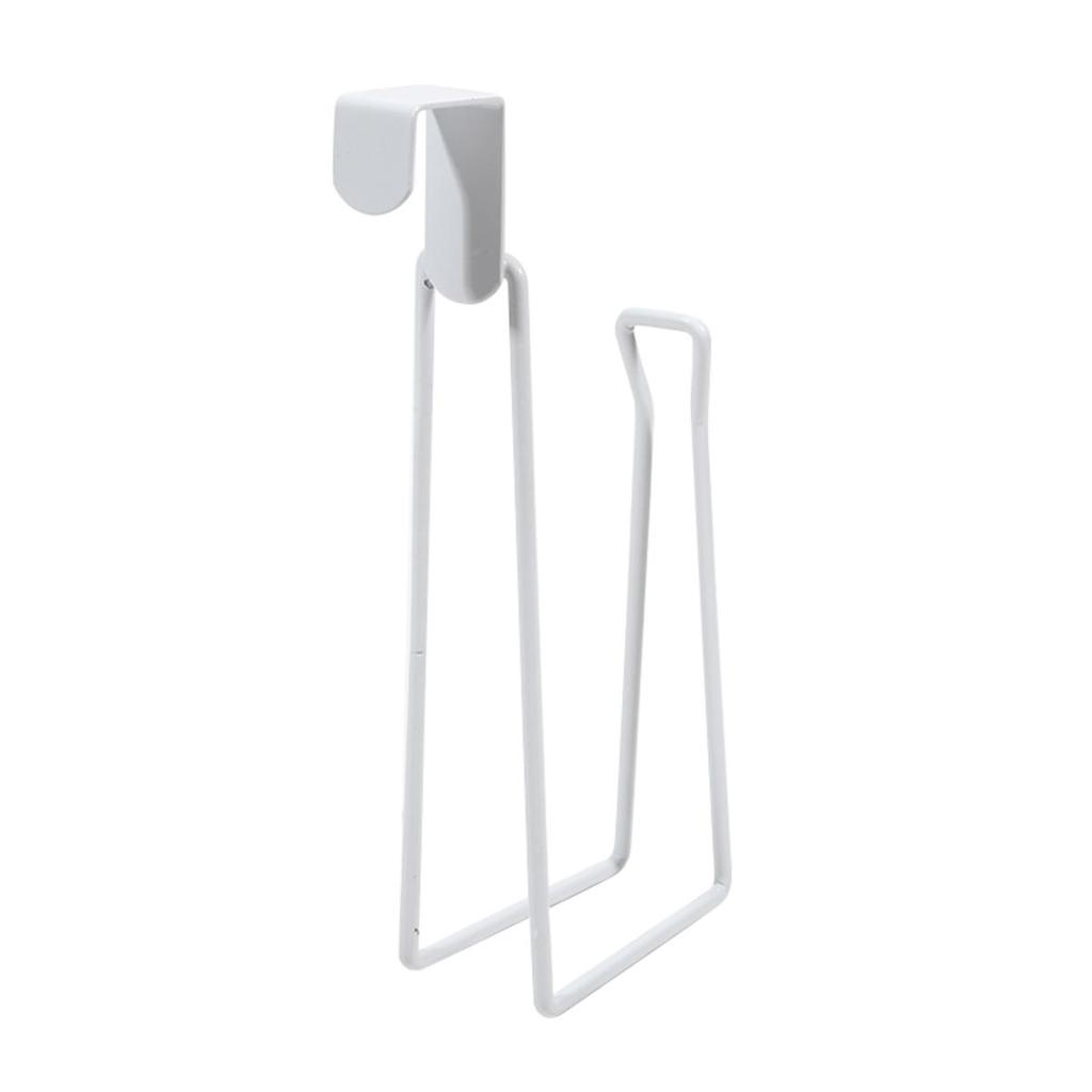 1Pc Iron Toilet Roll Paper Holder Organizer Wall Mount Storage Stand Kitchen Bathroom No Drill Tissue Towel Dispenser