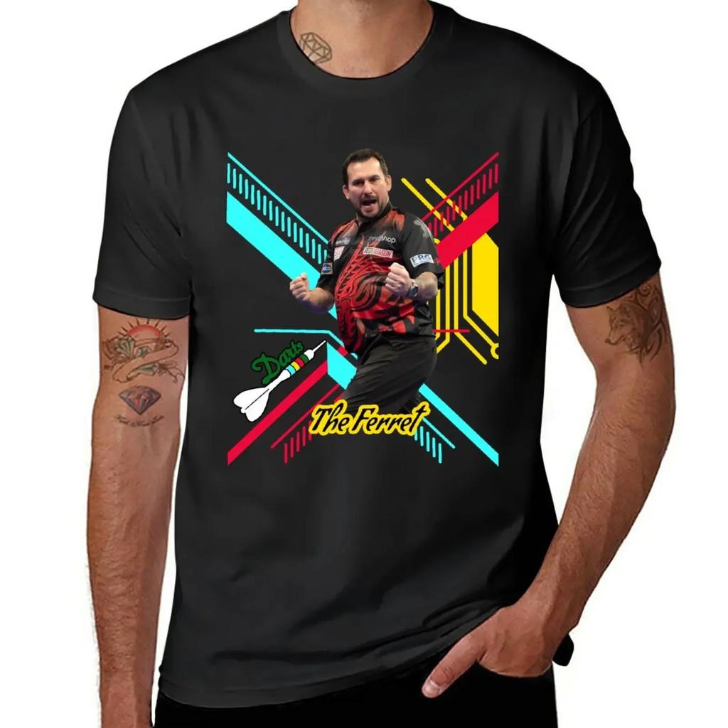 Jonny Clayton The Ferret T-Shirt Short sleeve tee sublime summer clothes men t shirt
