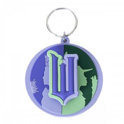 PVC Spinner Keyring