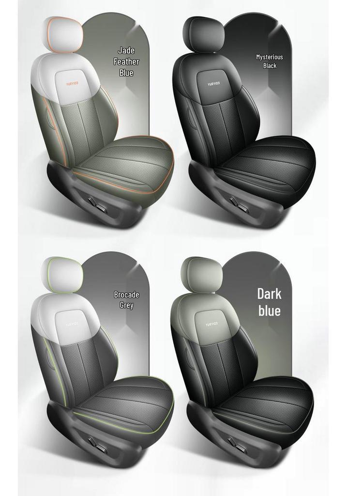 Bestune Yueyi 03 Full Leather Car Seat Cushion, All-Season, Universal Fit with Breathable Design