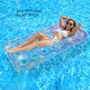 Versatile Inflatable Pool   Foldable Water Hammock Lounger for Adults, Ideal for Swimming Pool, Beach, Water Activities