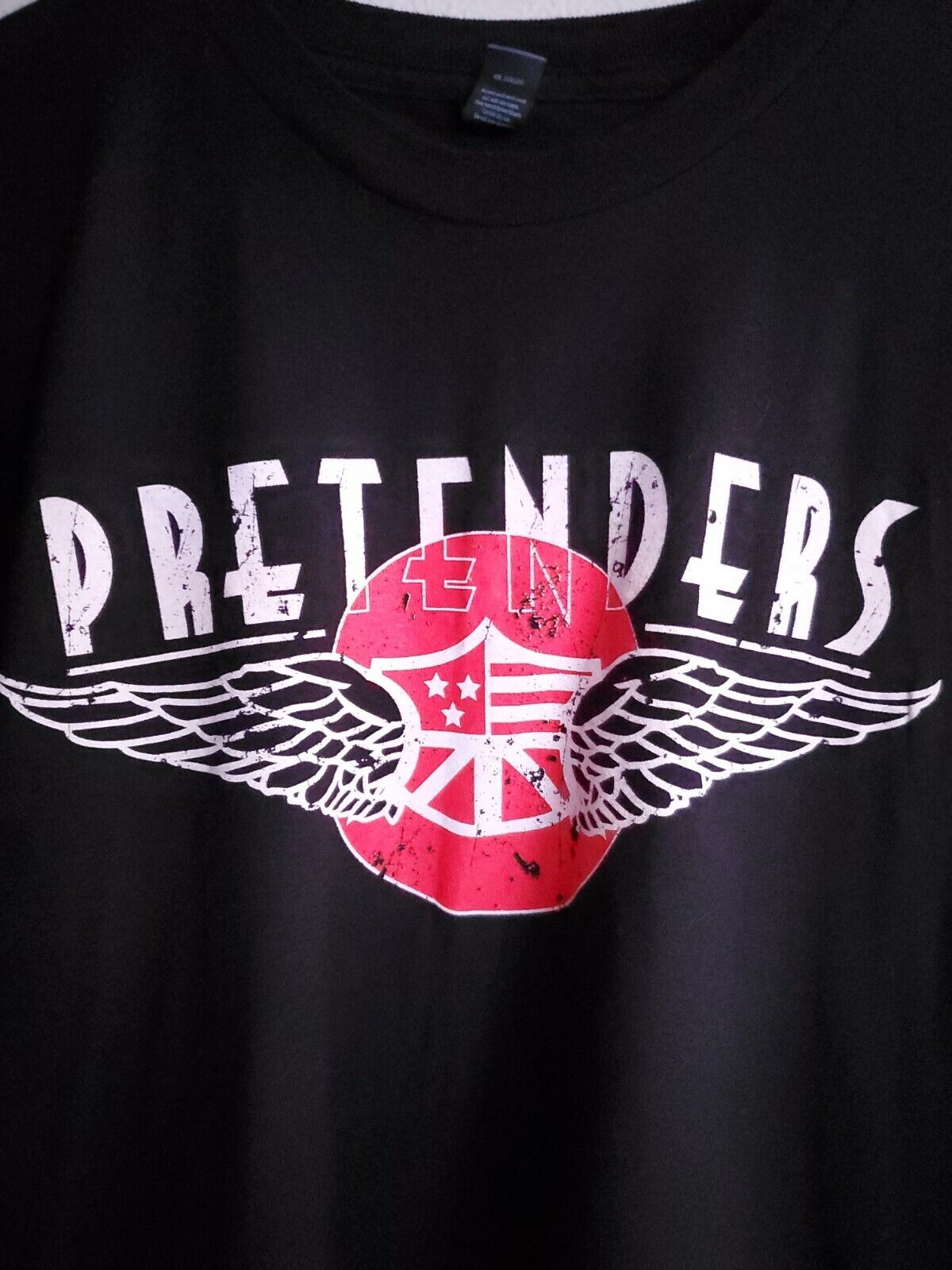 The Pretenders Chrissie Hynde Short Sleeve Black All Size Tee Shirt HE1093 S
