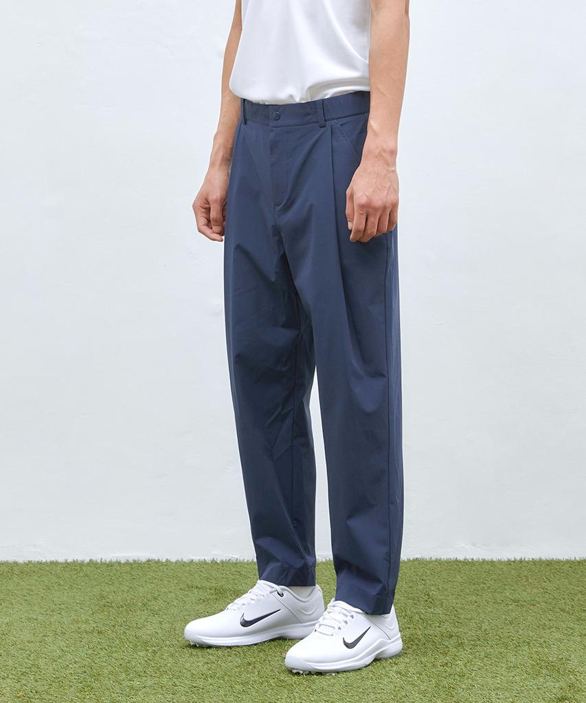 MUSINSA STANDARD SPORTS Moveright Wide Pintuck Pants (Black)