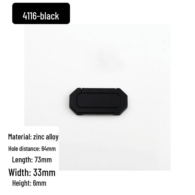 Modern Minimalist Zinc Alloy Cabinet Door Handle