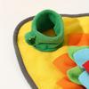 Pet Snuffle Mat for Dogs Interactive Slow Feeding Puzzle Mat for Stress Relief and Mental Stimulation Washable Nosework Training Pad