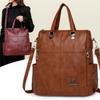 Damski plecak vintage wielofunkcyjny skórzany PU torba na ramię dużej pojemności ręczna torba crossbody do codziennych dojazdów do pracy i weekendowych wyjść