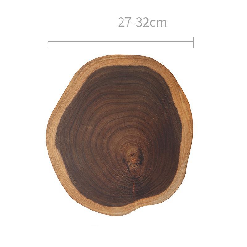 Brett Naturholz Tee Tablett Beilagen Schneidebrett Akazienholz Schneidebrett Holz Obst Dekorations Tablett Foto Requisiten