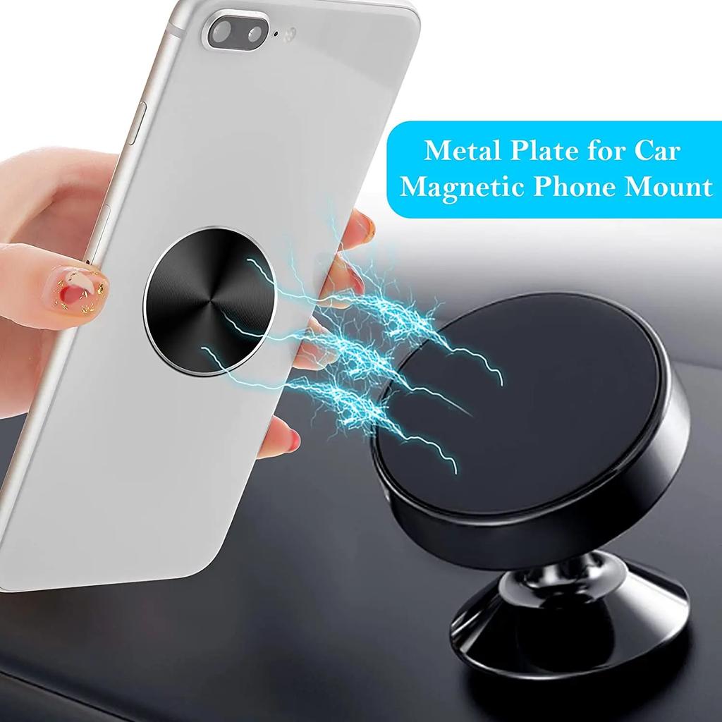 Magnetic Metal Plate Disk For Magnetic Car Phone Holder Universal Strong Magnet Iron Sheet Sticker For Mobile Phone Stand Mount