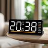 Digital Alarm Clock For Kids With Led Display And Calendar Functionality