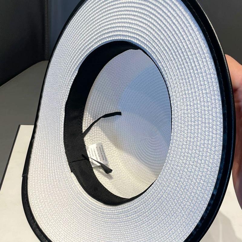 Chapéu de palha de alta qualidade estilo britânico unissex - ajustável, decoração de cinto, qualidade premium, design francês clássico, perfeito para homens e mulheres