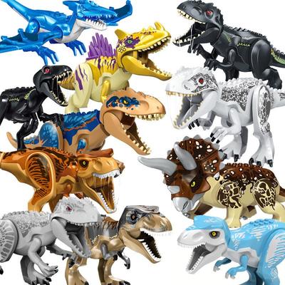 Jurassic Dinosaurier Bausteine: Tyrannosaurus Rex-Zusammenbau-Puzzle-Spielzeug