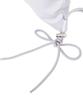 Maison de FLEUR Gathered Ribbon Size F Knapsack, Gray,