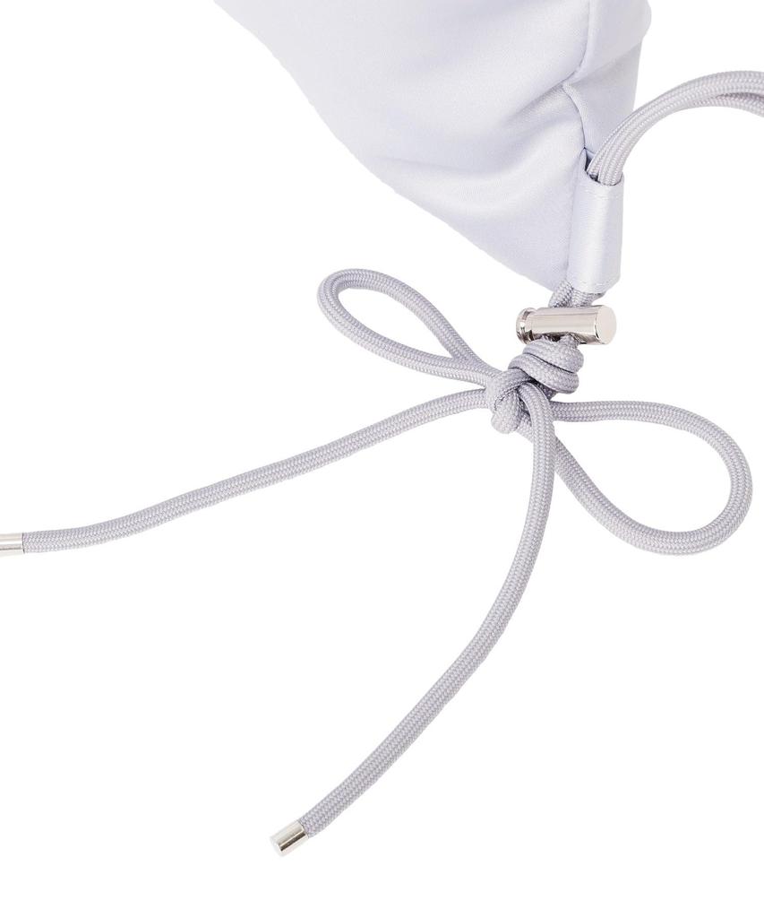Maison de FLEUR Gathered Ribbon Size F Knapsack, Gray,