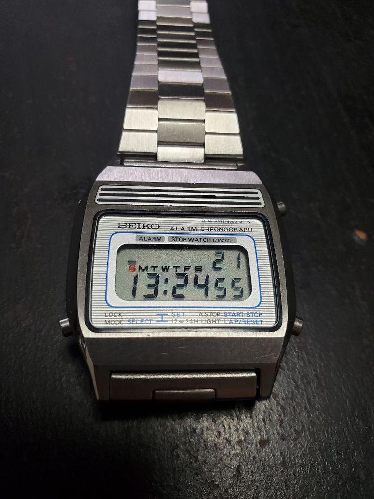 [USED] Seiko digital watch with alarm, vintage 70s/80s