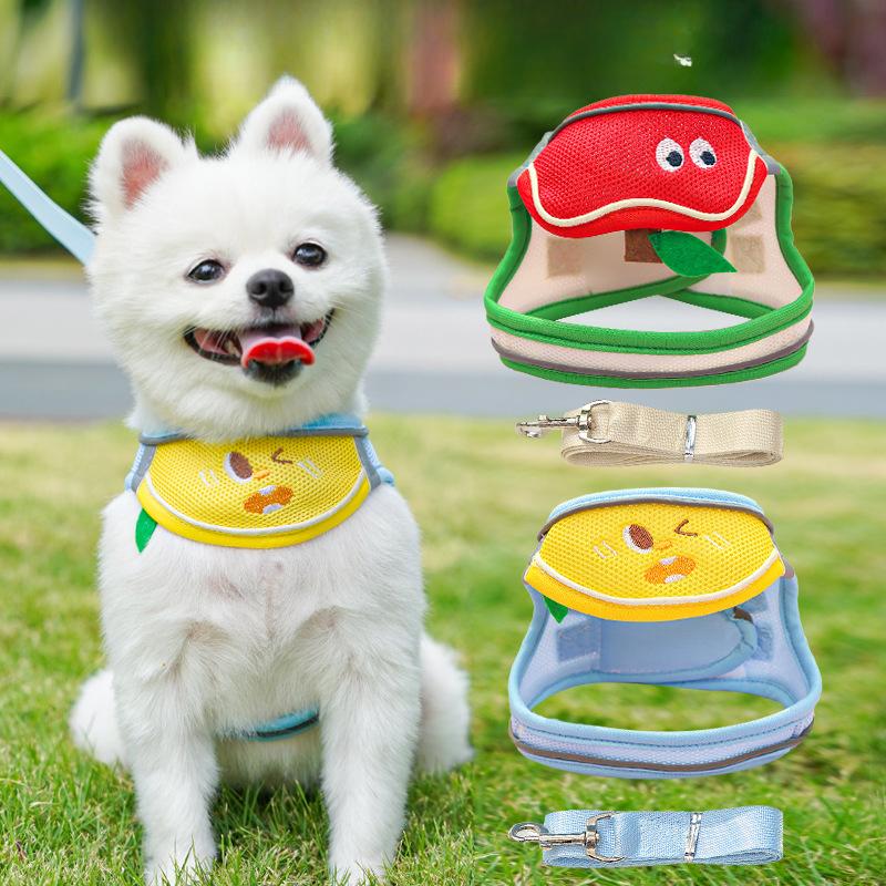 Cat and Dog Pet Supplies: Saliva Wipes, Chest Straps, Leashes, All-season Styles, Mesh, Breathable
