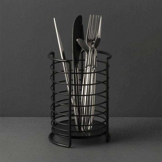 Chopstick Basket Large Capacity with Ventilation Holes Draining Cutlery Container Organizer for Kitchen