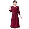 YQWL5663 Mother-in-law Winter Wedding Formal Dress and Jacket Set 2025