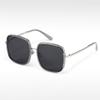 Oversized Nylon Nonpolarized Womens Fashion Sunglasses Uv Sun Protection
