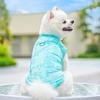 Dog Vest Elastic Slim Fit Breathable Anti-Skipping Ice Silk Cool Feeling Versatile Pet Vest Dust-resistant Pet Clothing