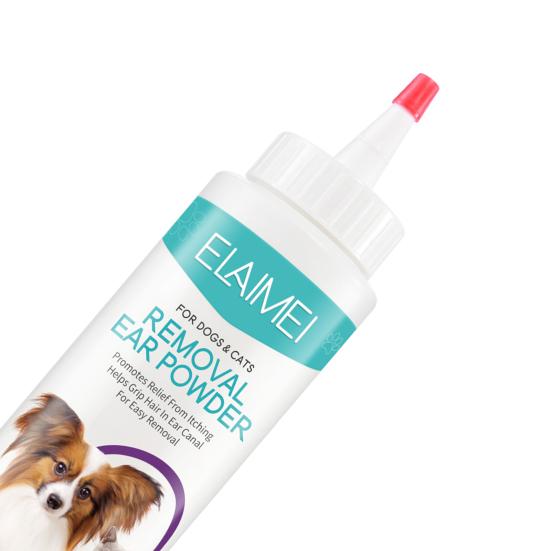 Yousheng 30g Dog Ear Cleaner Powder Painless Remove Odors Alleviate Inflammation Non-irritation Hair Removal Ear Cleaning Treats Infected Ears