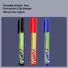 Permanent Markers Oil Based Quick Dry Waterproof Paint Pens For Glass Wood Metal Canvas Ceramic Fabric Rock Painting Tire Stone