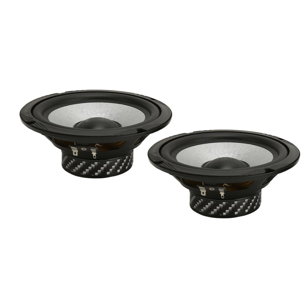4 Pcs Coaxial Car Speaker 180W Tweeter Subwoofer 6.5in Coaxial Car Speaker Set Car Stereo