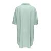 Camicia Versatile in Chiffon con Tasca da Donna 2026 - Colore Unito, Moda Europea e Americana
