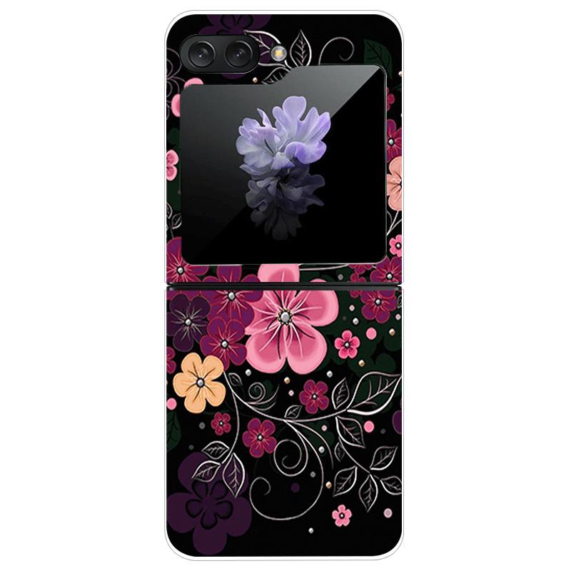 Transparent Case For Samsung Z Flip7 5G Fashion Printing Hard PC Clear Phone Cover For Galaxy Z Flip 7 Protective Fundas Shells