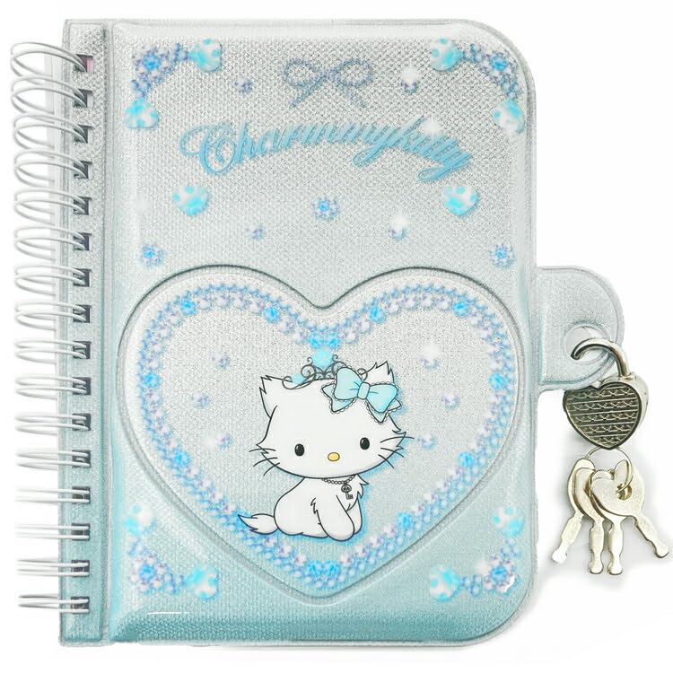 Stationery Sanrio Character Notebook with Y2K Ballet Charmy S2642760 Sun-Star Lock, Core, Kitty,
