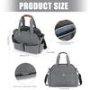 Polyester Quilted Storage Solution Multiple Compartments Diaper Bag Functional Spacious for Baby Essential