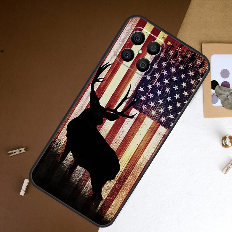 Deer Hunting Camo Case For Honor X6a X9a X9b X8a X7a X7 X8 X9 8X 9X Honor 90 Lite 70 50 Magic 5 6 Pro Cover