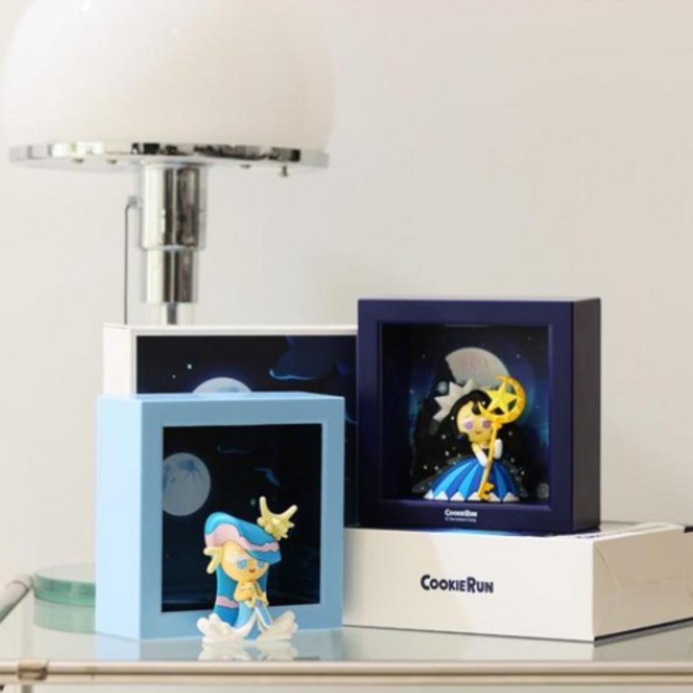 Cookie Run Mood Light Aurora Sleep Light Nursing Light Bedtime Light Rechargeable Children's Room Interior Housewarming Gift, Sea Fairy