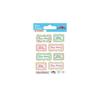 Stickers - GLOBAL GIFT - Happy Birthday - Multicolore - 1,8 cm - Mixte