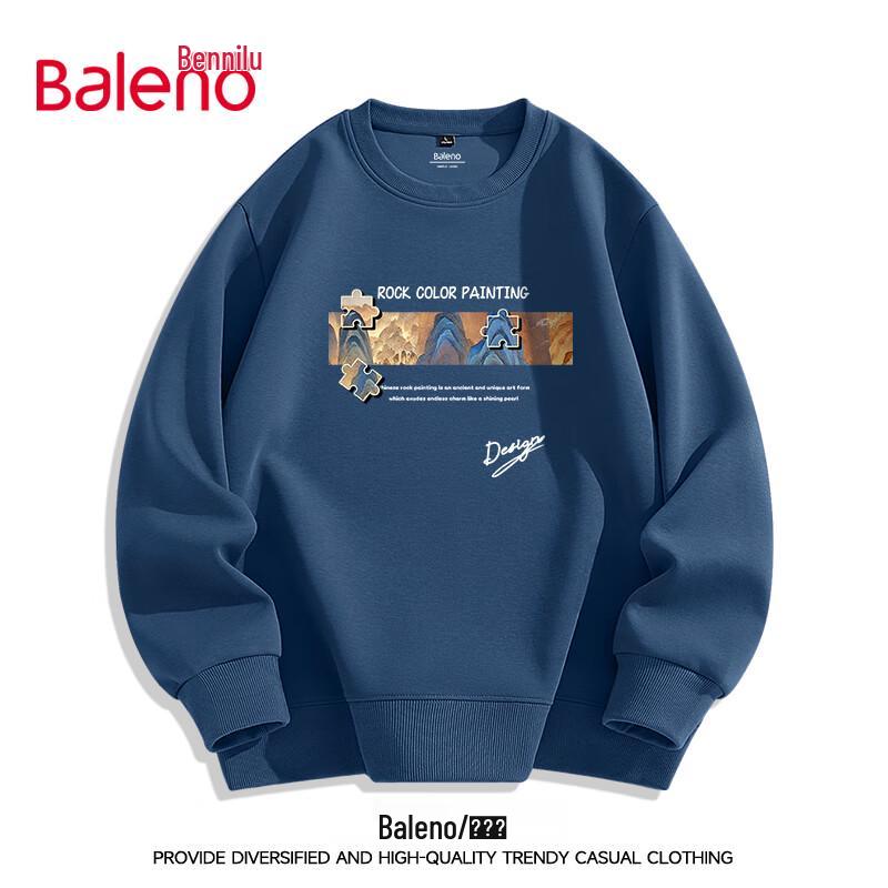 

Baleno Men s JPB China Rock Print Crewneck Sweatshirt XL