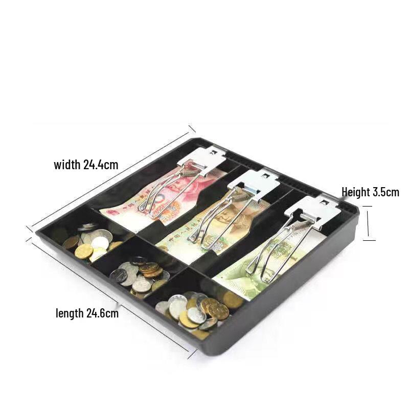 

Чотирьохсекційна касова шухляда для комерційного та домашнього використання