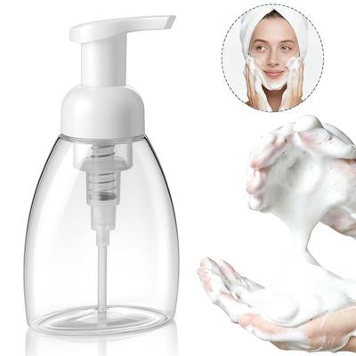 Clear Foam Pump Bottle Plastic Empty Soap Bottle Portable Foam Bottle  Travel Cleaning