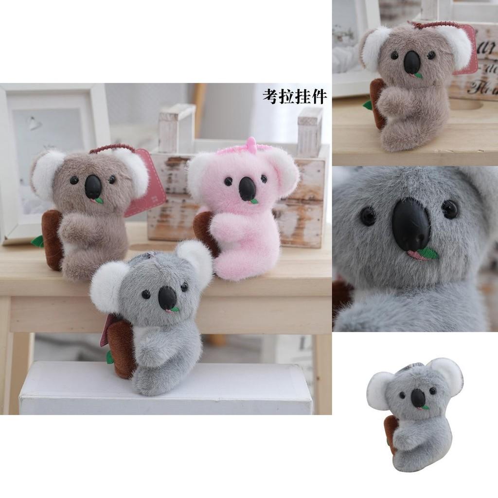 Adorable Plush Koala Keychain Creative Couple Gift Soft Pp Cotton Cute Bag Charm