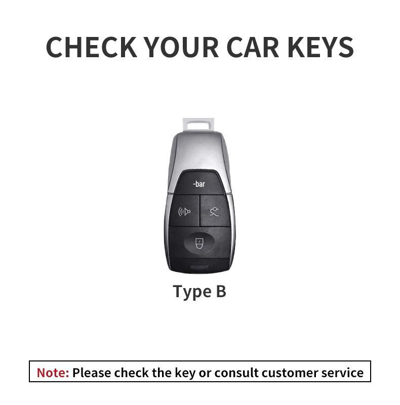 Beijing Auto Key Case for X7, BJ40, Zhida X3, EU5, BJ60, Magic Cube, EU7 - Shell Buckle