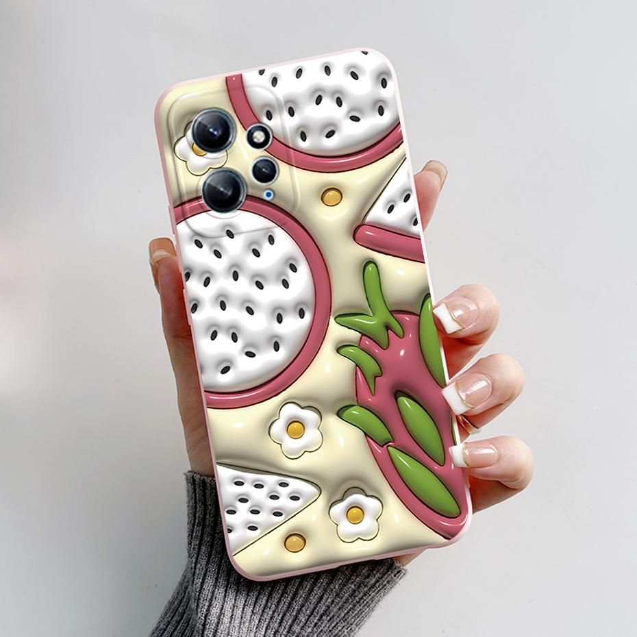Case For Xiaomi Redmi Note 12 12S 4G 5G Patterned Full Protection Soft Silicone Stylish Cartoon Cover For Redmi Note 12 S Funda