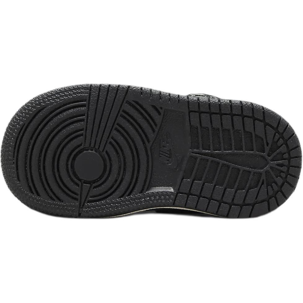 (TD) Air Jordan 1 Mid SE 'Black Metallic Silver Gold' Baby FZ3939-001
